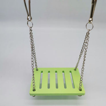 Spielzeug für Hamster, Hamster Schaukel Spielzeug, Kleines Zubehör für Hamsterkäfig, Auswahl aus vier Farben