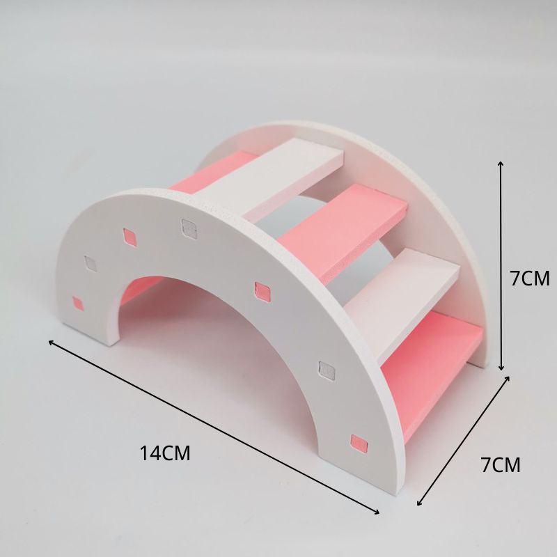 Hamster Spielzeug, Farbige Brücken, Zubehör für Hamsterkäfige, Spaß für Ihren kleinen Nager