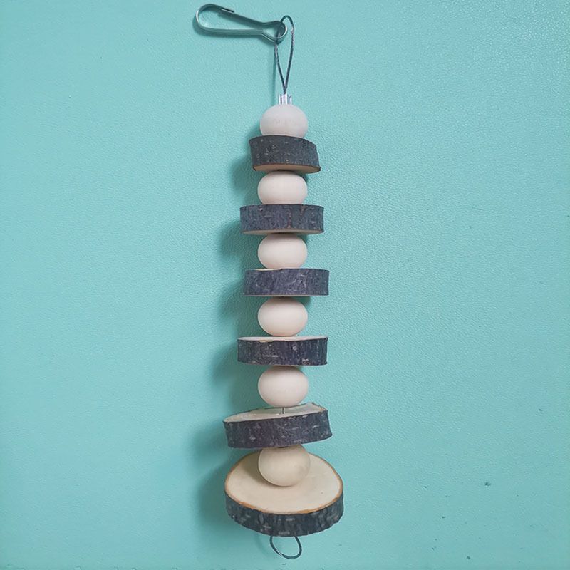 Meerschweinchen Spielzeug, Apfelbaumholz Kauspielzeug für Meerschweinchen, Hamster und Kleinnager, 20 cm lange Spielzeuge für gesunde Zähne