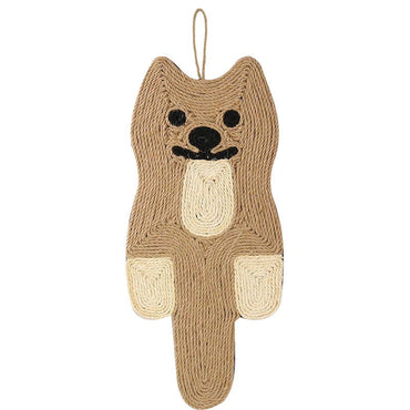 Kratzbrett Wand, Kratzmatte für Katzen aus Sisal, Zwei Designs zur Auswahl: Maus und Katze, Katzenkratzschutz für Sofa Teppich