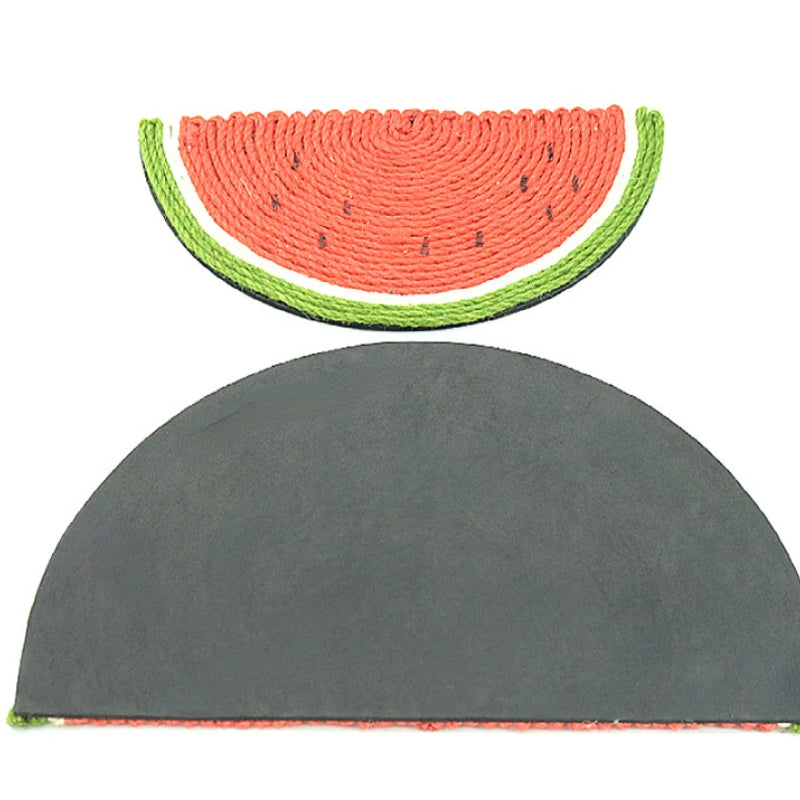 Kratzbrett für Katzen, Kreatives Design in Wassermelonenform, Groß und Klein verfügbar, Ideal für alle Katzen, Schützt Ihr Möbel