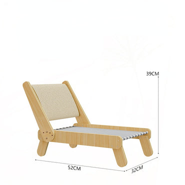 Katzenbett, Verstellbare Sisal-Katzenliege, Atmungsaktive Hängematte, Kratzmöbel Katze, 52x32x39 cm, Spielen & Schlafen