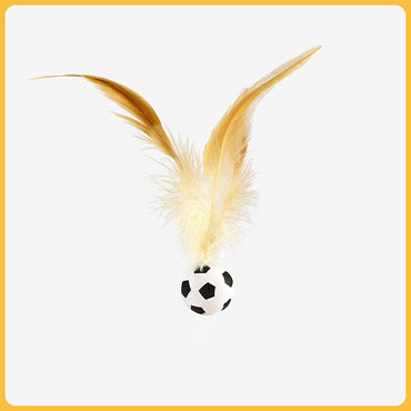 Spielball Katzen, elastisches Badmintonspielzeug, interaktiver kreativer Sportball zum Selbstunterhalten