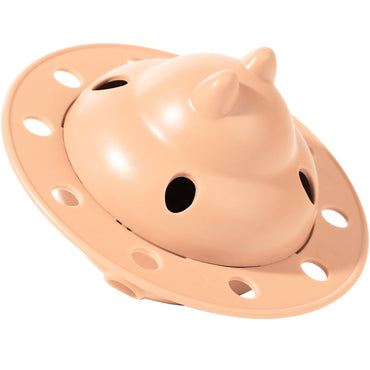 Intelligenzspielzeug Katze, Fliegende Scheibenform, Futterspielzeug für Katzen, Leckereien verteilen im Spiel, Drei Farben