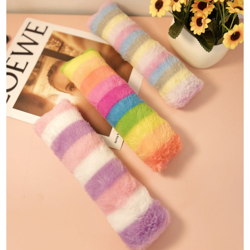 Kuscheltier für Katze, Plüschkissen mit Katzenminze, Weiche Baumwolle, für Katzen zum Spielen & Schlafen, Drei Farben