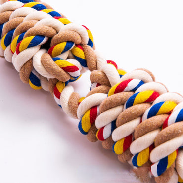 Hundespielzeug Seil Interaktives Kauspielzeug mit Zugseil, Robuste Spielseile für Mittlere und Große Hunde