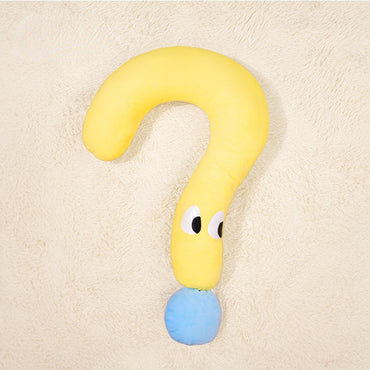 Plüsch Hundespielzeug, Fragezeichen Kissen für Hunde, Drei Farben und zwei Größen, Perfekt für alle Hunde zum Ausruhen