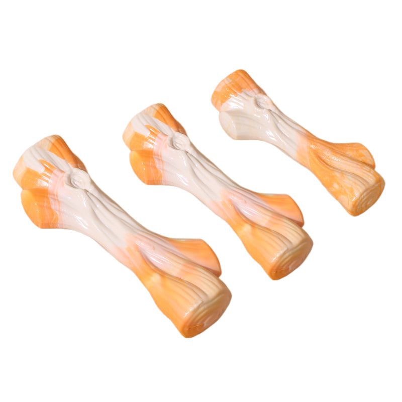 Hundespielzeug zum Kauhen, Kauspielzeug für Hunde im realistischen Baumstamm-Design, Beißspielzeug gegen Langeweile (1 Stück)