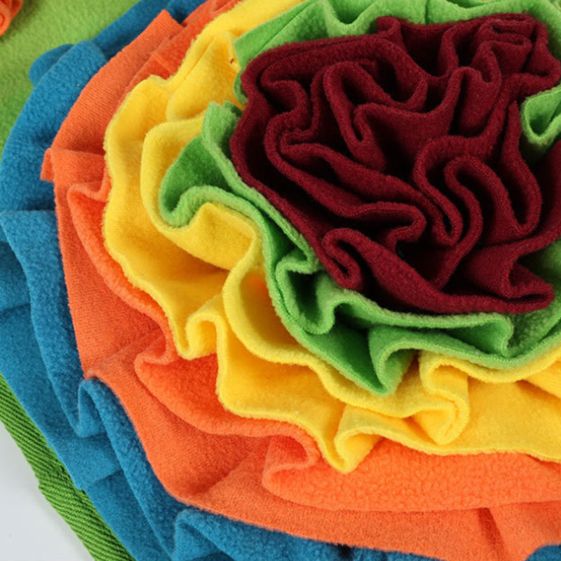 Hunde Intelligenzspielzeug, Schnüffelmatte Hund & Futterspielzeug, Intelligenz fördern, Rechteck, Zwei Farben (1 Stück)