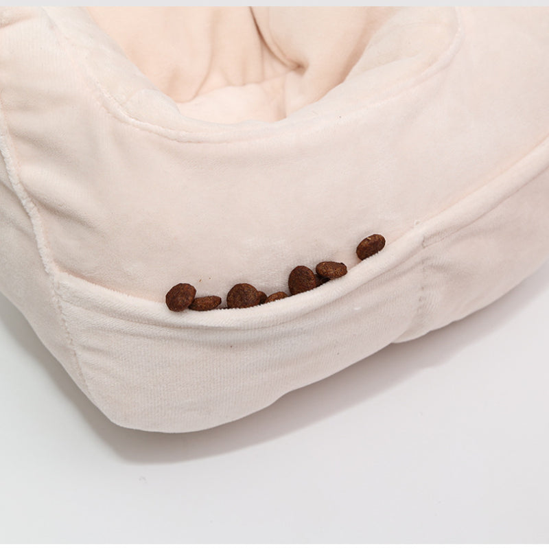 Hund Kuscheltiere, Grosse Gans mit zwei kleinen Gänse, BB-Sound, Intelligenzspielzeug Hund, Futterspielzeug, Zwei Farben