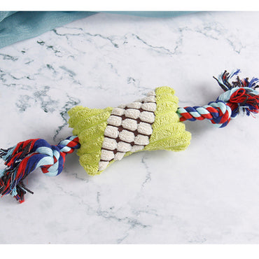 Hund Kuscheltiere, Drei Farben Handgemachtes Hundespielzeug aus hochwertigem Material, ideal für das Spielen und Kuscheln (1 Stück)