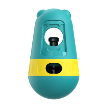 Hunde Intelligenzspielzeug, Futterball Hund mit Leckerlisstange-Halter, Rot & Blau, Puzzlespielefür Kleine und Große Hunde