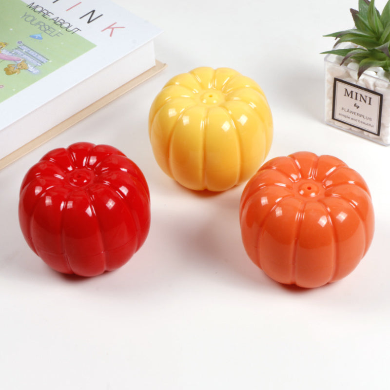 Spielzeug Hund, Simulation TRP Kürbis Kauspielzeug mit Quietscher, Ideal für alle Hunderassen, Drei Farben erhältlich