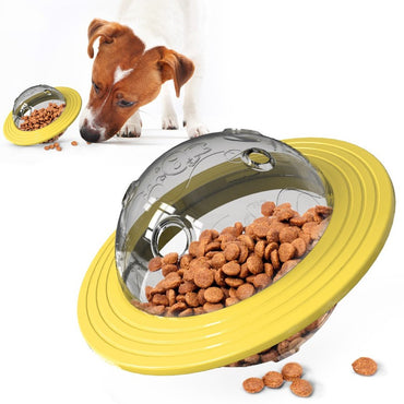 Hunde Intelligenzspielzeug, Hundefrisbee, Futterball Hund, Hundespielzeug für große Hunde, langlebigem Material, Zwei Farben