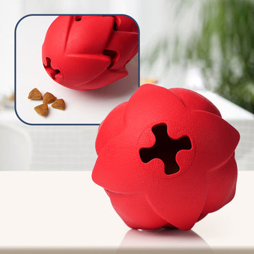 Hunde Intelligenzspielzeug, Gummi Drachenfrucht Futterspielzeug mit Milchduft, Kauspielzeug, Beschäftigungs-Spielzeug für Hunde