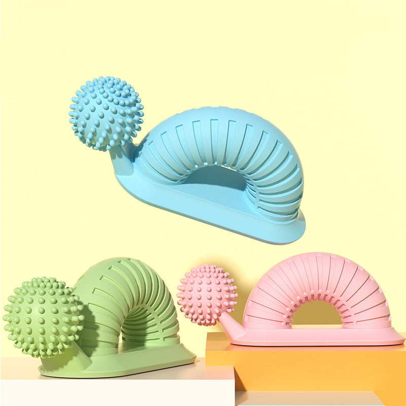 Hund Spielzeug, TRP Weicher Dornen Kauspielzeug für Hunde in Schneckenförmiges, Beißspielzeug für alle Hunde, Drei Farben