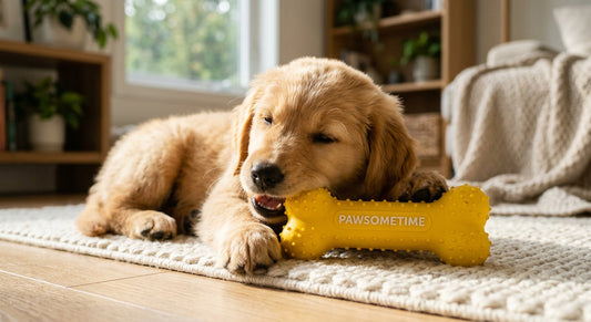 Kauspielzeug für Welpen Was ist sicher und fördert die Zahnentwicklung - PAWSOMETIME