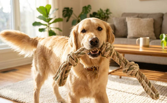 Knotenspielzeug für Hunde Sicherer Spielspaß oder Risiko