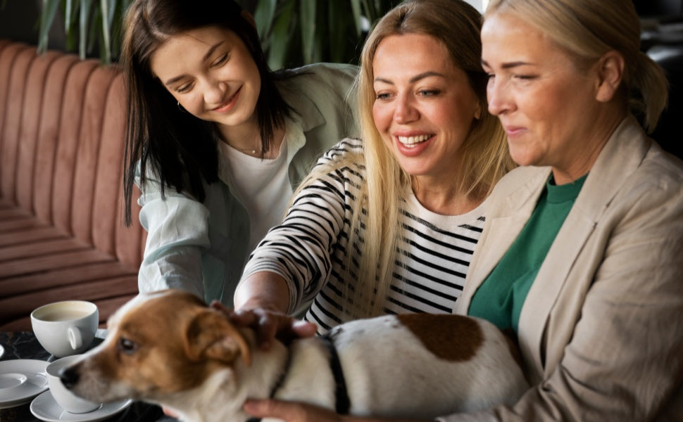 Damen und Hund - Pawsometime