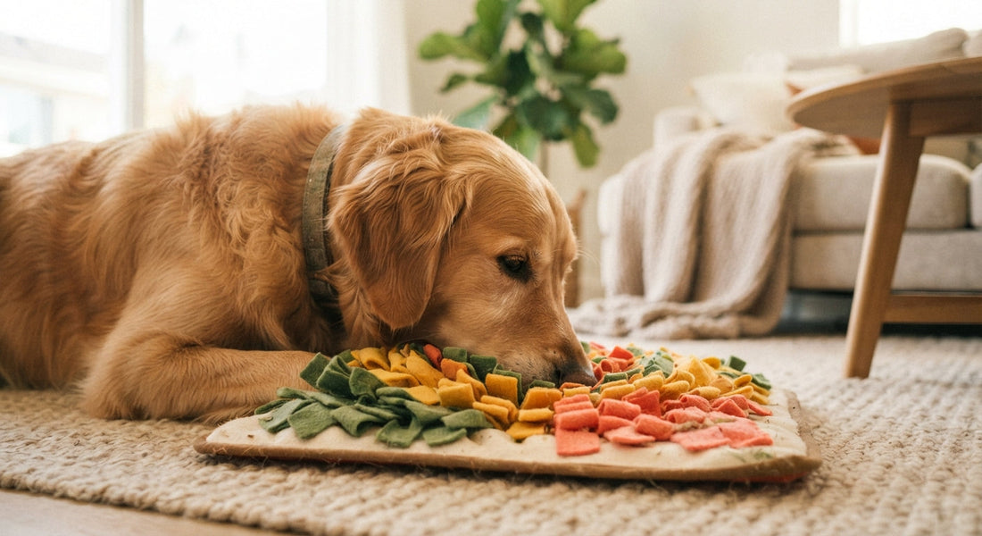 Alltagsintegration kurze Nasenarbeit für Hunde - PAWSOMETIME