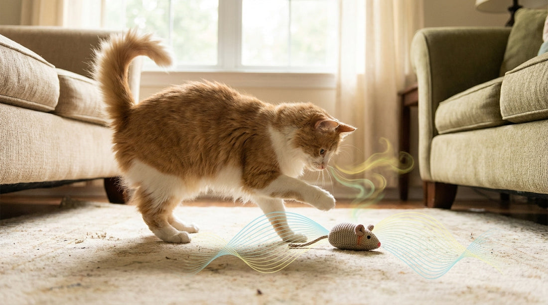 Wohnraum & Reizvermittlung: Wie Umgebung, Geräuschkulisse und Gerüche das Spielverhalten Ihrer Katze beeinflussen - PAWSOMETIME