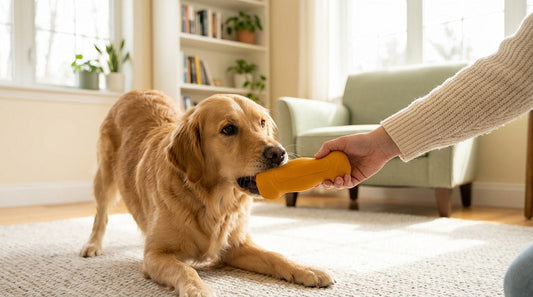 Hundespielzeug mit Quietschfunktion - Pawsometime