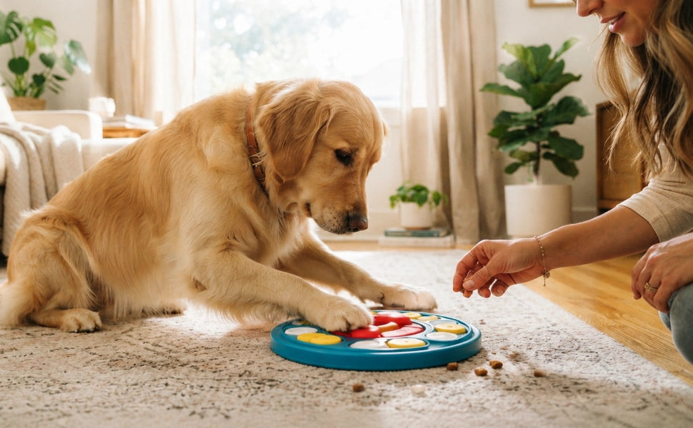 Schwierigkeitsgrad von Spielaufgaben für Hunde testen - PAWSOMETIME