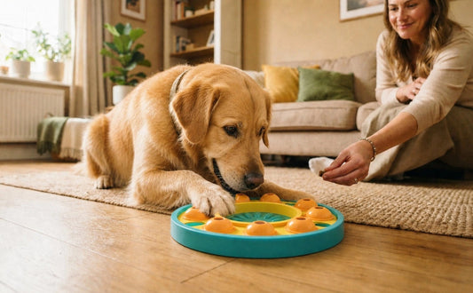 Hunde an Denkspiele und Kauspielzeug gewöhnen - PAWSOMETIME