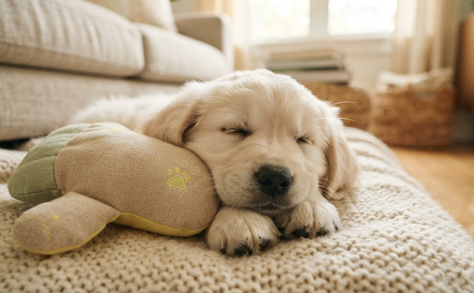 Das Welpen Kuscheltier als Entwicklungshilfe - PAWSOMETIME