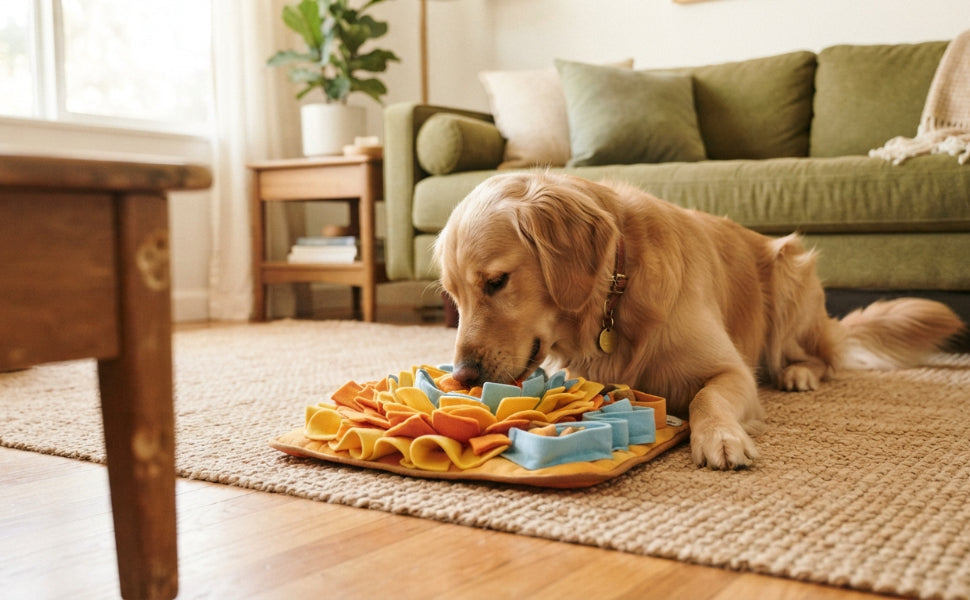 Wie mentale Beschäftigung Langeweile und Kauen bei Hunden verhindert - PAWSOMETIME