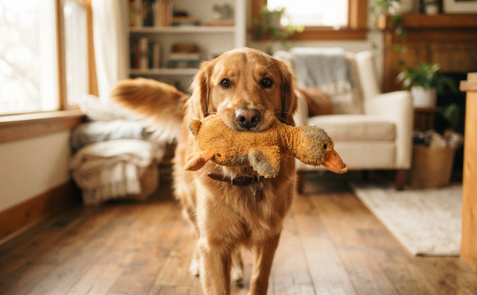 Warum Hunde obsessiv mit Plüschtieren spielen - PAWSOMETIME