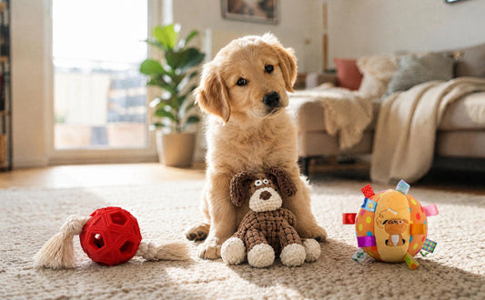 Welpen Kuscheltiere im Praxistest Welche sind ideal - PAWSOMETIME