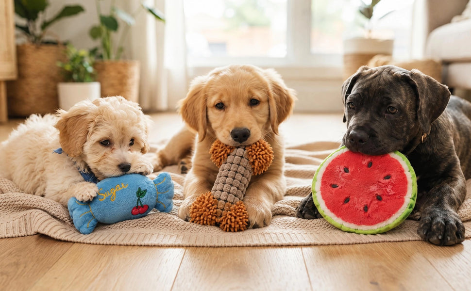 Welches Welpen Kuscheltier passt zu meiner Hunderasse - PAWSOMETIME