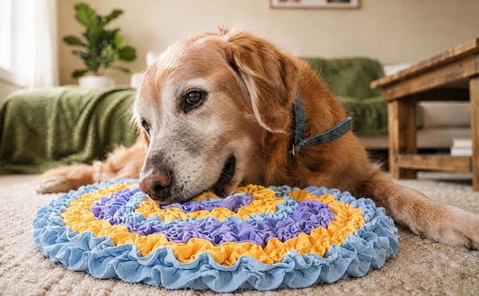 Spiel für Seniorhunde gelenkschonend planen - PAWSOMETIME