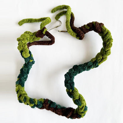 Vogel Spielzeug für Papageien, 50cm Bunte Plüsch Kletterseile, Hängendes Spielzeug für Vögel, Stehplatz für aktive Tiere