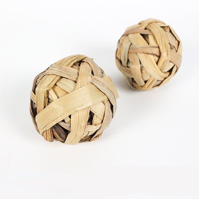 Kaninchen Spielzeug, Wasserpflanzenspielzeug, Knabberspielzeug für Kaninchen, Ideal zum Kauen und Spielen