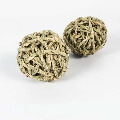 Kaninchen Spielzeug, Wasserpflanzenspielzeug, Knabberspielzeug für Kaninchen, Ideal zum Kauen und Spielen