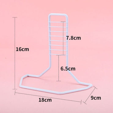 Hamster Spielzeug, Hamsterrad Ständer, Robuste Ständer aus Metall, Holz oder Acryl, Perfekt für aktive Hamster (1 Stück)