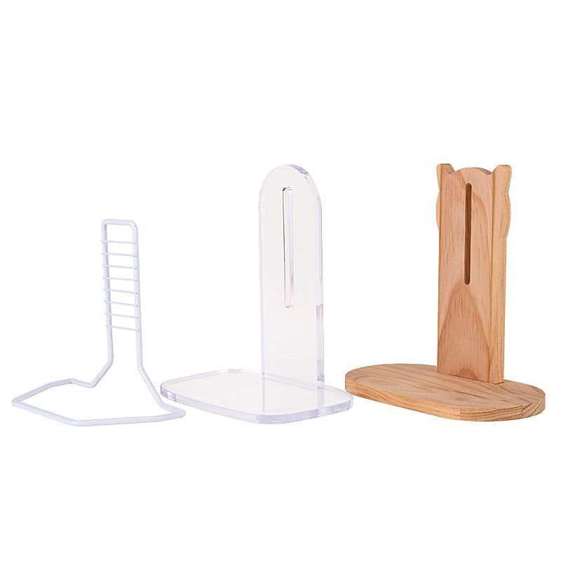 Hamster Spielzeug, Hamsterrad Ständer, Robuste Ständer aus Metall, Holz oder Acryl, Perfekt für aktive Hamster (1 Stück)