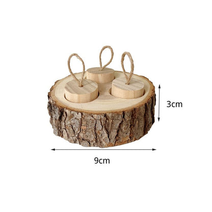 Meerschweinchen Spielzeug, Interaktives Futterspielzeug für Meerschweinchen, Hamster und andere Kleintiere, Zahnpflege und zur Beschäftigung (1 Stück)