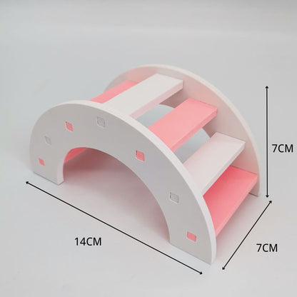 Hamster Spielzeug, Farbige Brücken, Zubehör für Hamsterkäfige, Spaß für Ihren kleinen Nager