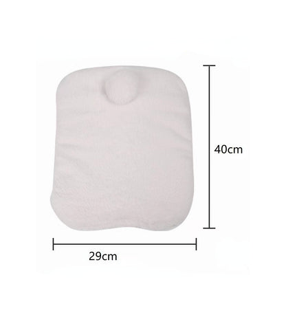 Kaninchen Spielzeug, Gemütliches PlüschMatte in Weiß & Rosa, Meerschweinchen Hamster geeignet, Entspannen Ruhen