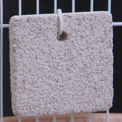 Spielzeug Meerschweinchen, Zahnpflege-Spielzeug für Meerschweinchen mit Vulkansteinen, Fördert Gesundes Kauen