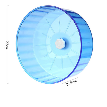 Hamsterrad, Leiselaufrad einteiliges Doppellager, Sport-Laufbandspielzeug, zusammen kaufen Laufrad & Halterung