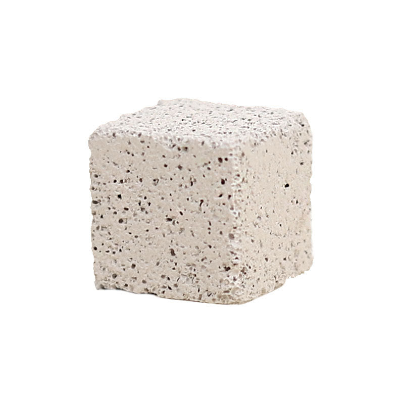 Kaninchen Spielzeug, 3cm Quadrat Schleifstein aus Vulkangestein, Kauspielzeug für Kaninchen, Nager, gesunde Zähne (3 Stück)