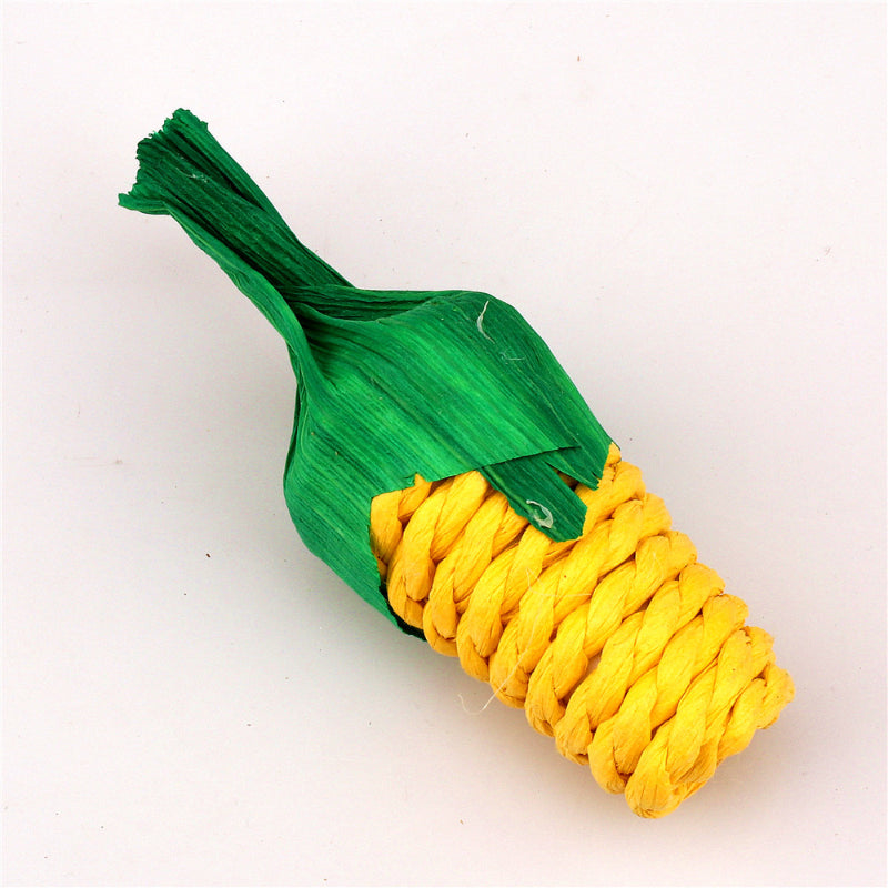 Kaninchen Spielzeug, Realistische Gemüseformen, Kauspielzeug für Zwergkaninchen, Hamsterspielzeug