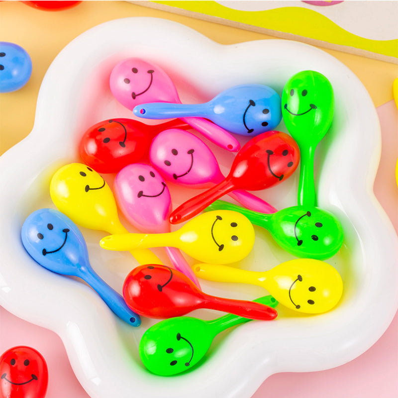 Wellensittich Spielzeug, Bunte Mini-Sandhammer mit raschelndes Geräusch für Unterhaltung, Greifer Spielzeug, Zufällige Farbe