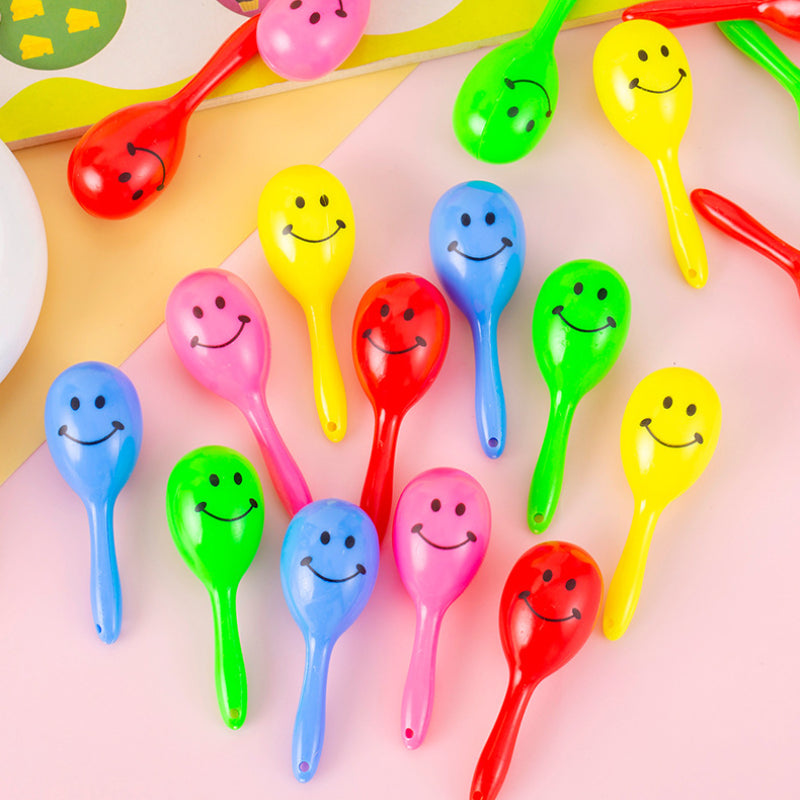 Wellensittich Spielzeug, Bunte Mini-Sandhammer mit raschelndes Geräusch für Unterhaltung, Greifer Spielzeug, Zufällige Farbe