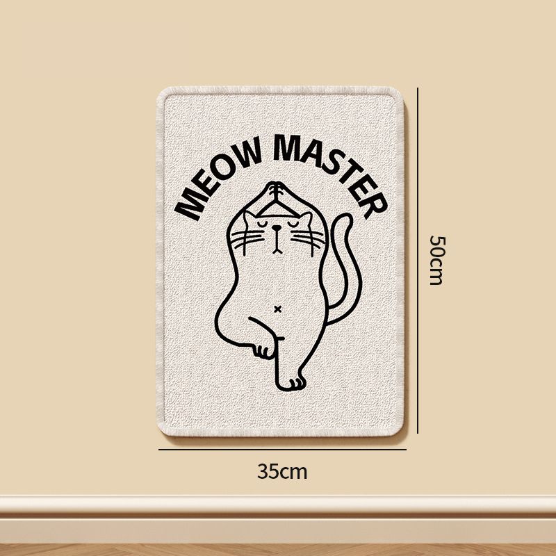 Kratzmatte Wand, Stehende Kratzmatte Wand für Katzen, Strapazierfähige und Fussel-Freie Kratzmatte, Schützt Ihre Möbel