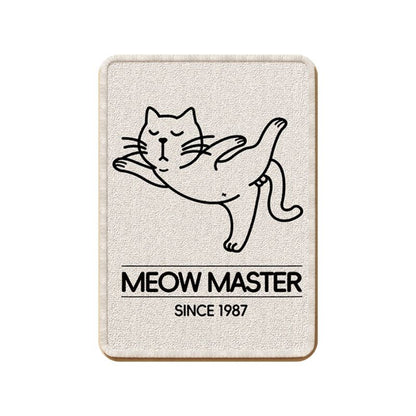 Kratzmatte Wand, Stehende Kratzmatte Wand für Katzen, Strapazierfähige und Fussel-Freie Kratzmatte, Schützt Ihre Möbel